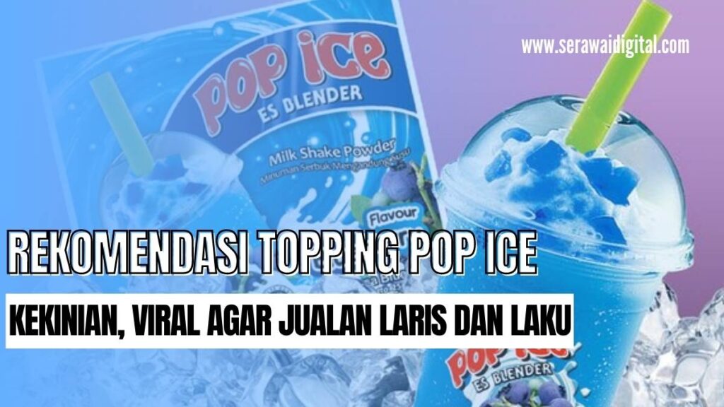 topping pop ice untuk jualan